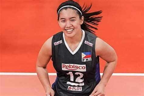 Creamline star Jia Morado.